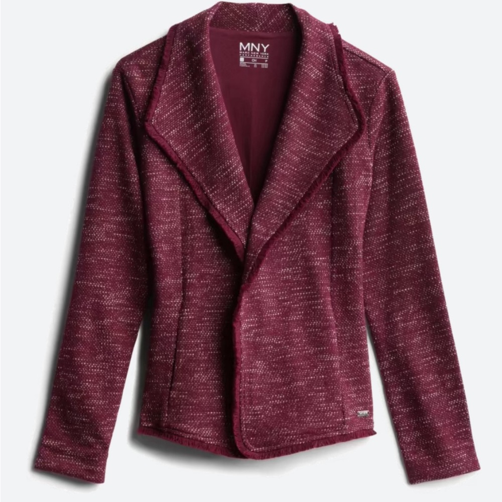 Marc New York performance soft coat (burgundy color)